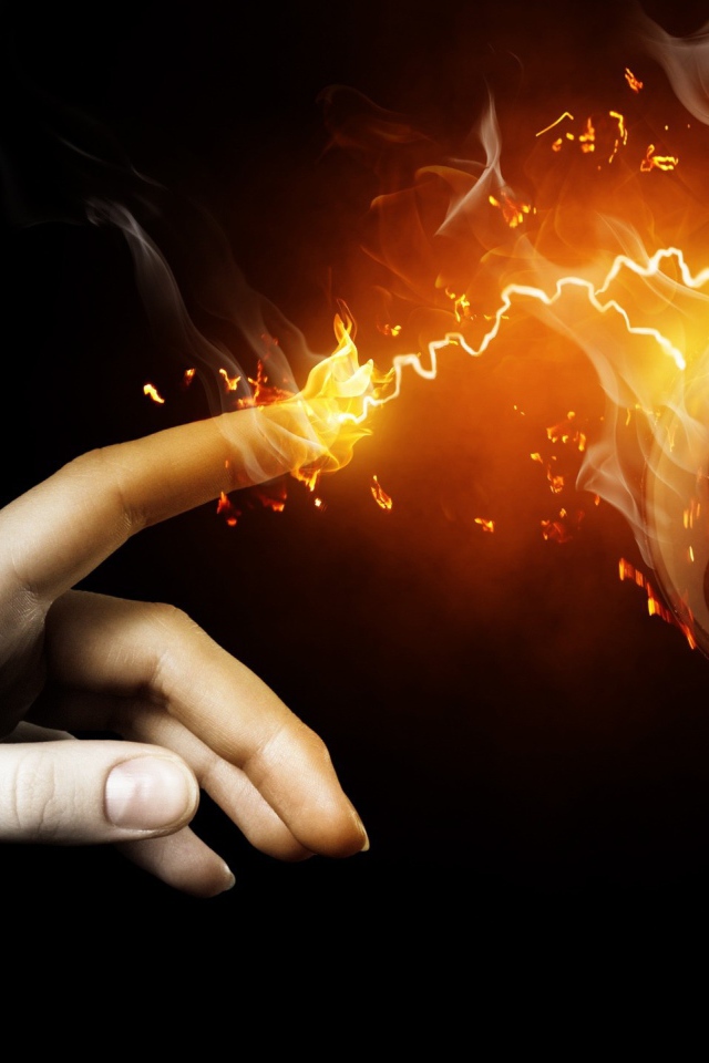 Рука и молния