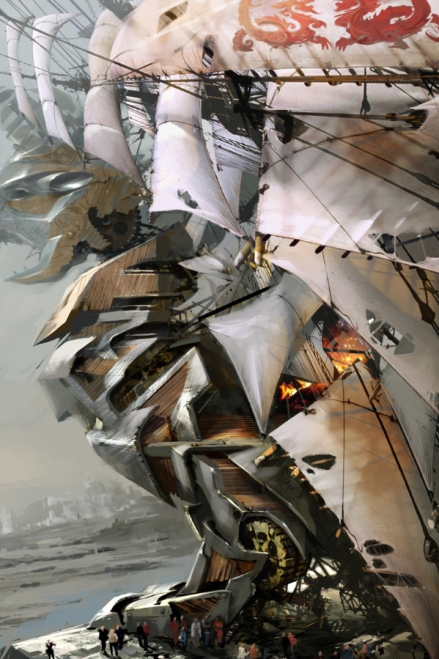 Железные паруса стимпанк