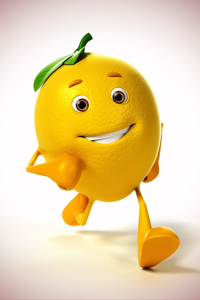 Лимон бежит навстречу