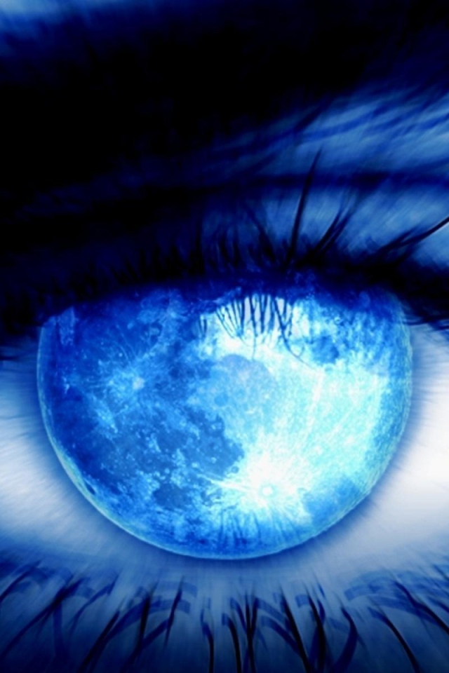 Неоновый глаз