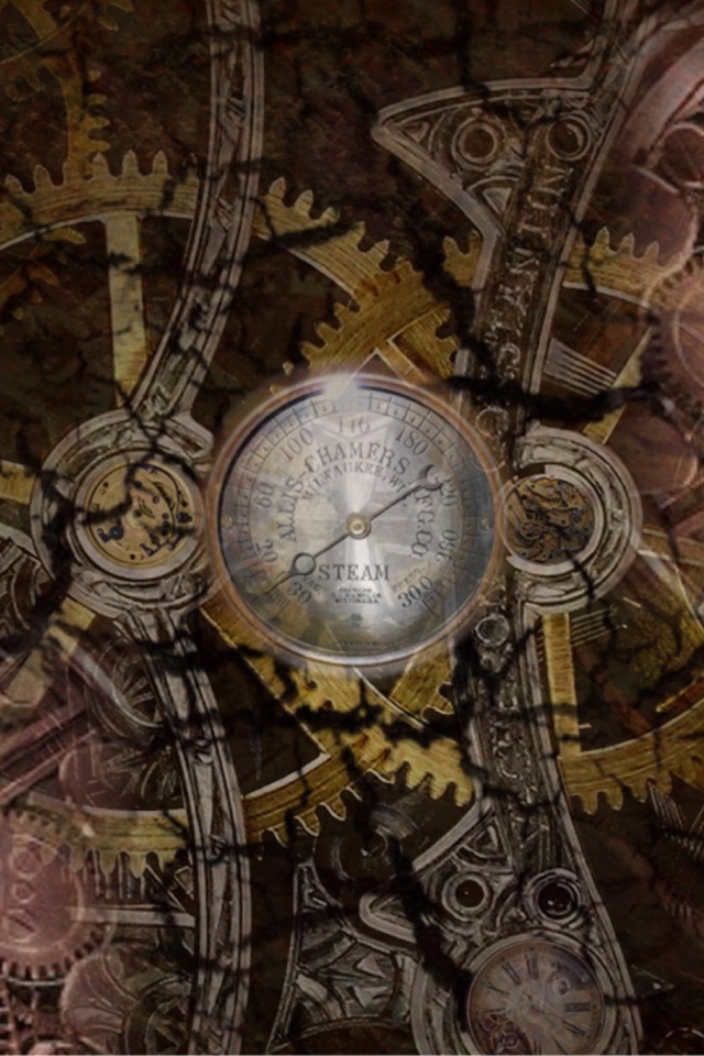 Бег времени стимпанк