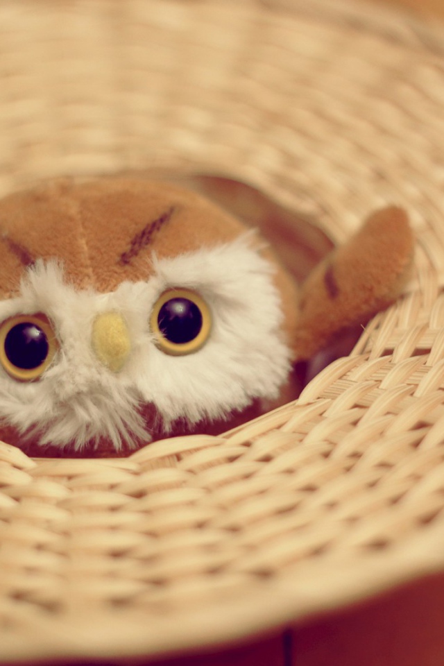 Mягкая игрушка совёнок