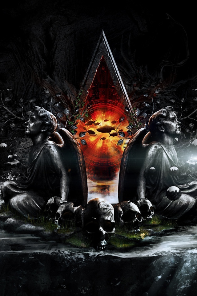 Статуи и черепа