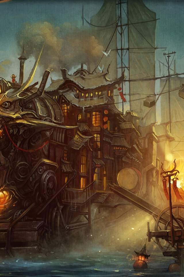 Техно монстр стимпанк