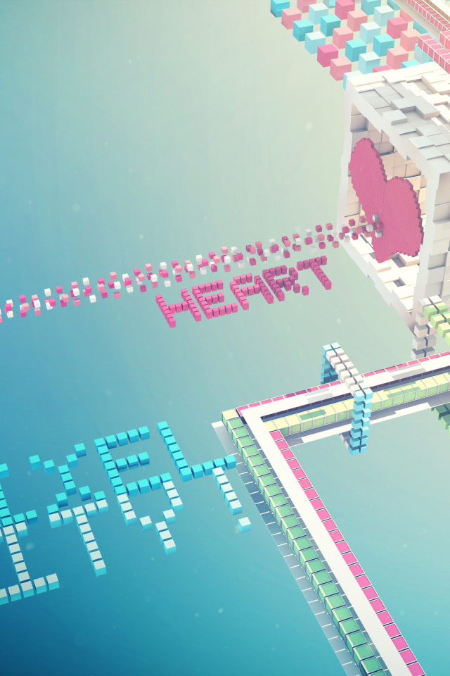 Город из кубиков