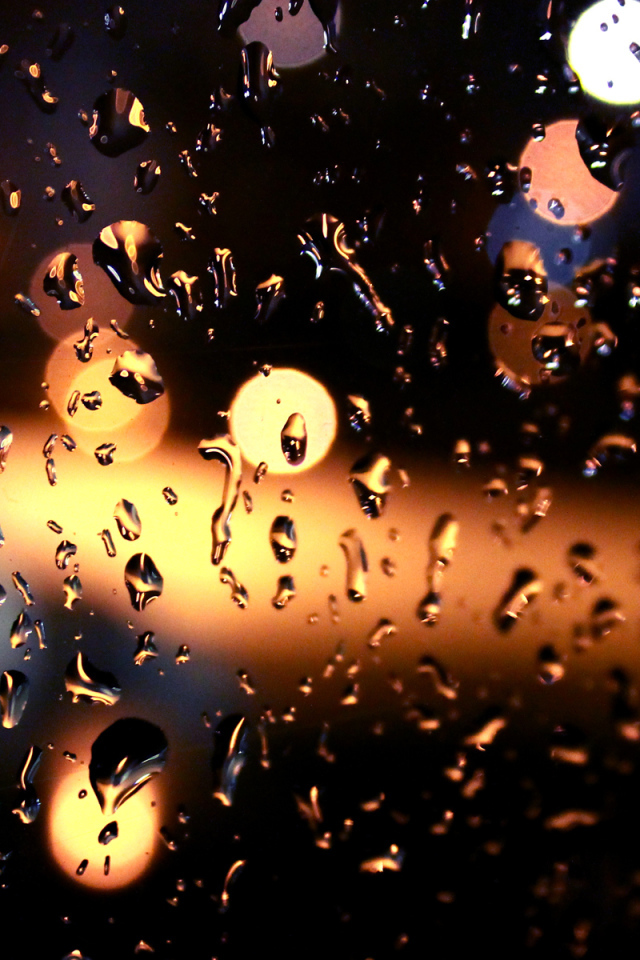 Блики на мокром стекле