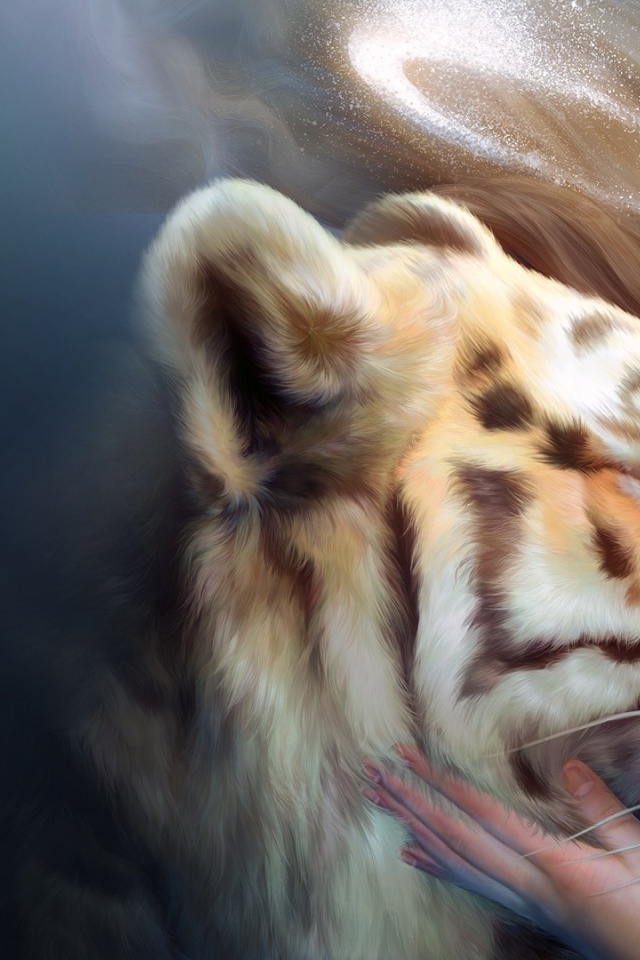 Девушка тигр