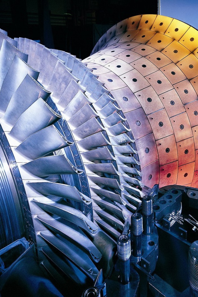 Турбина электростанции