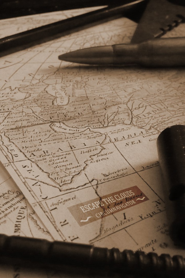 Карта мира стимпанк