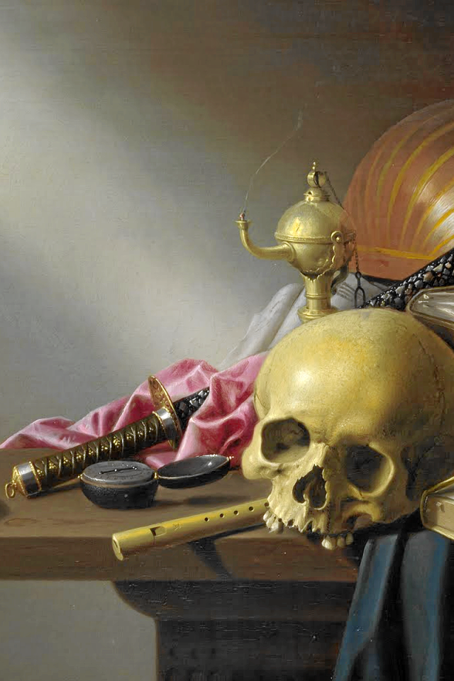 Рисунок с черепом