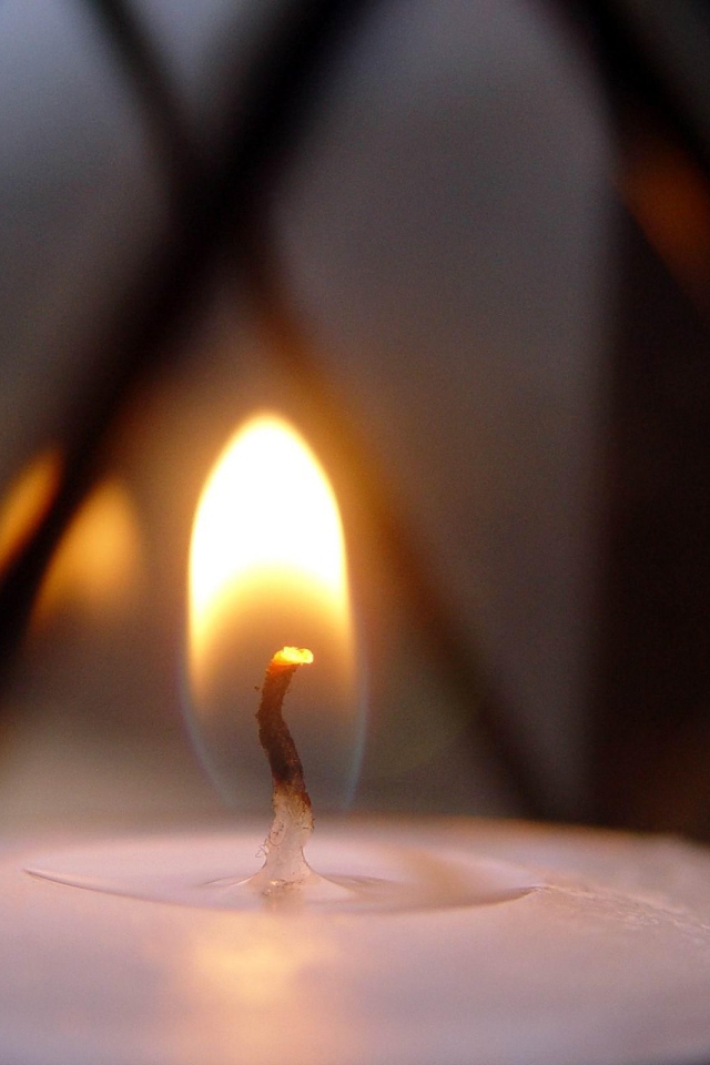 Огонь свечи