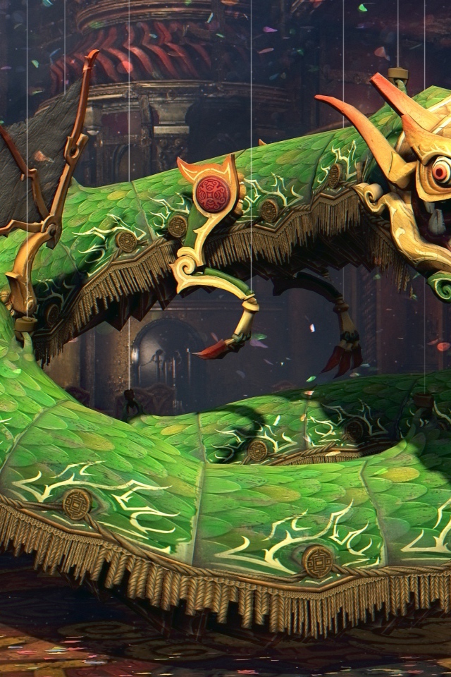 Дракон марионетка