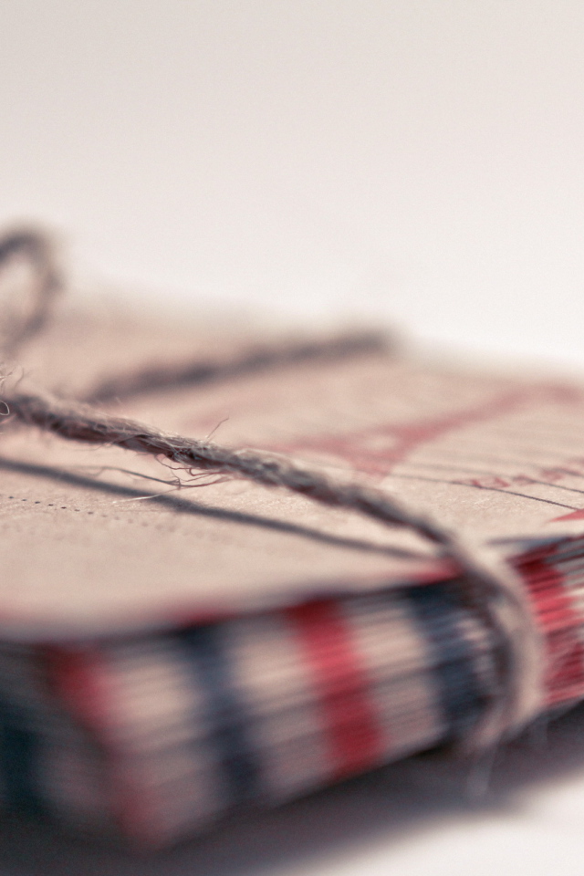 Конверты перевязанные веревкой