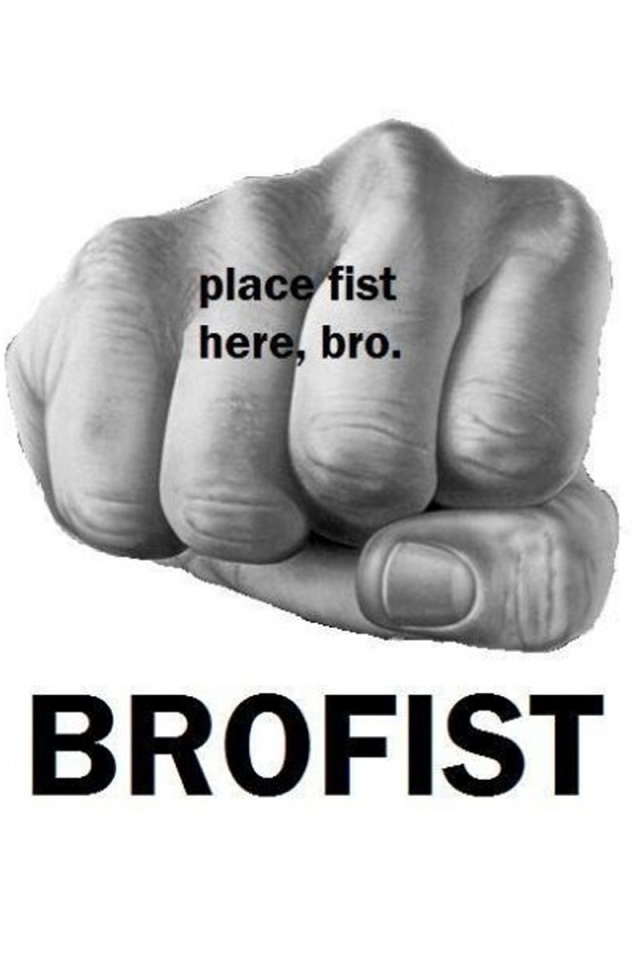 Кулак на белом фоне