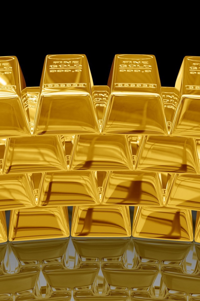 Слитки золота