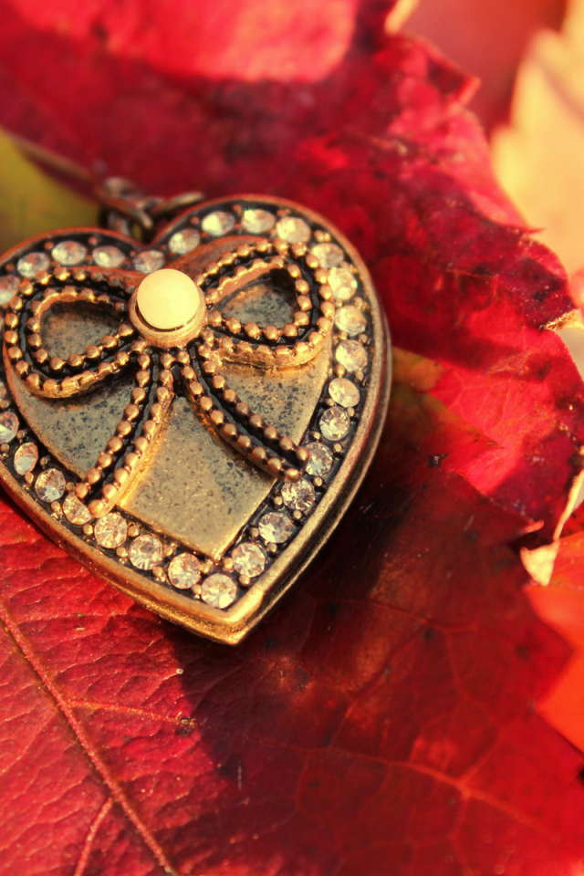 Кулон сердечко