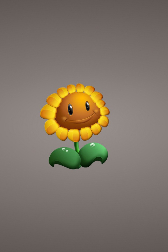 Пластиковый подсолнух