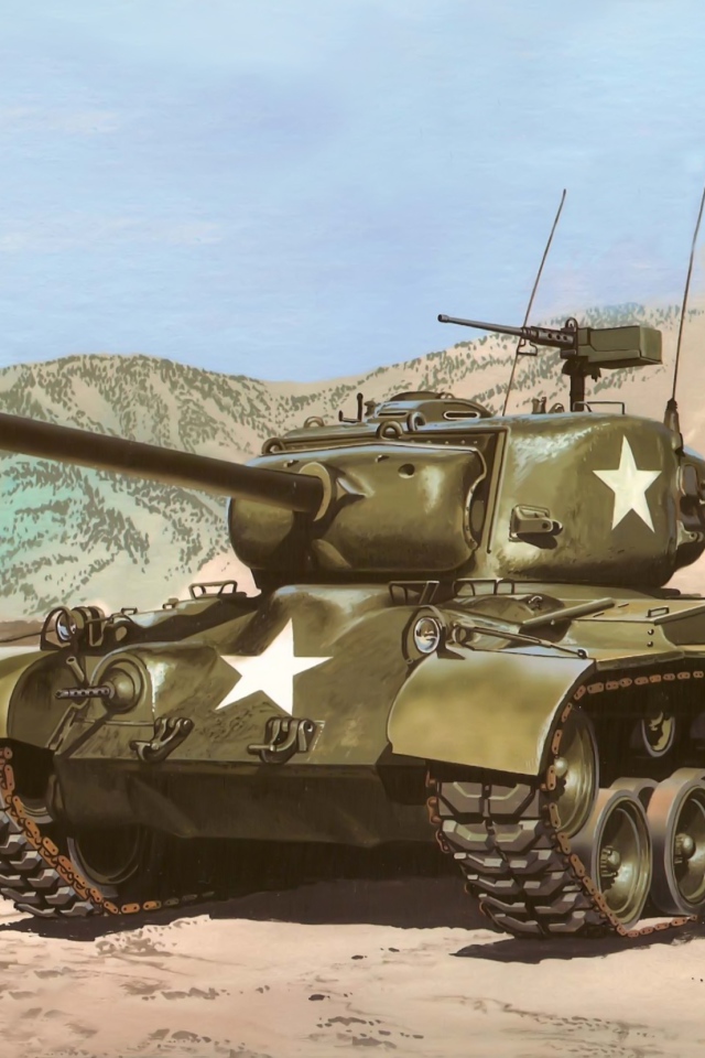 Американский средний танк М-26