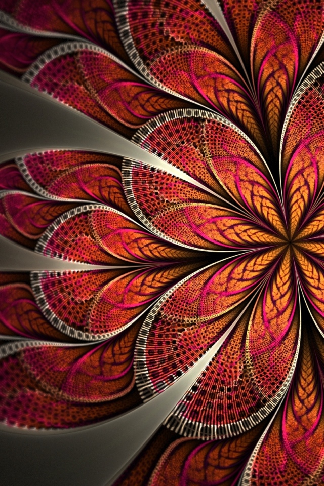 Узор цветок