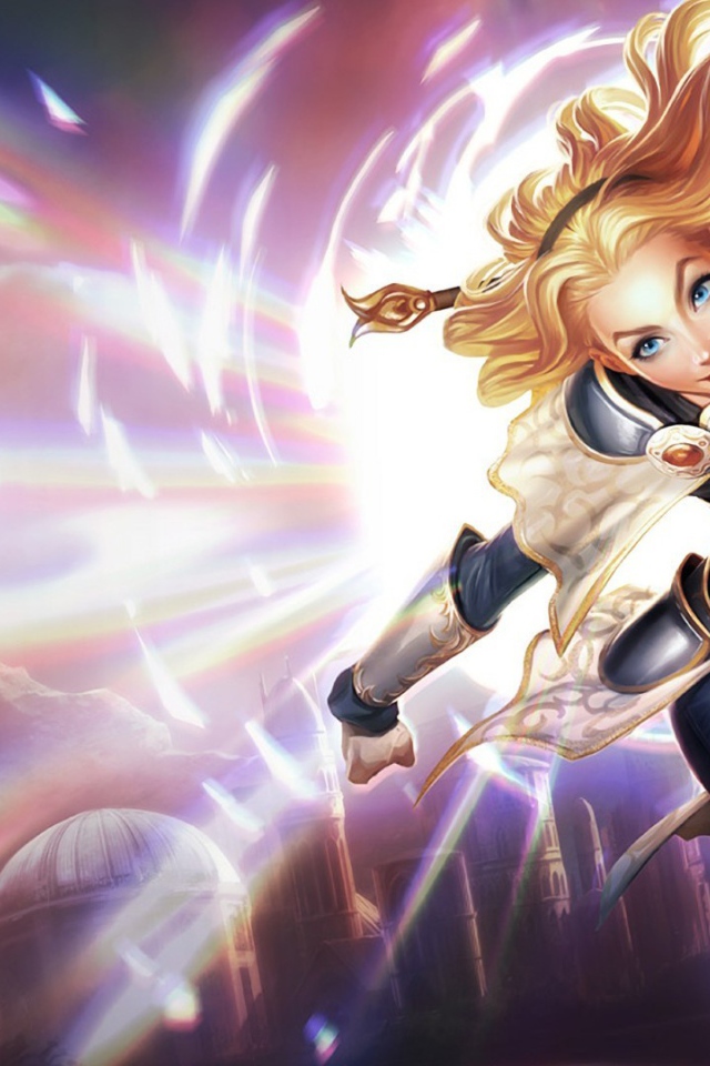 Блондинка в доспехах