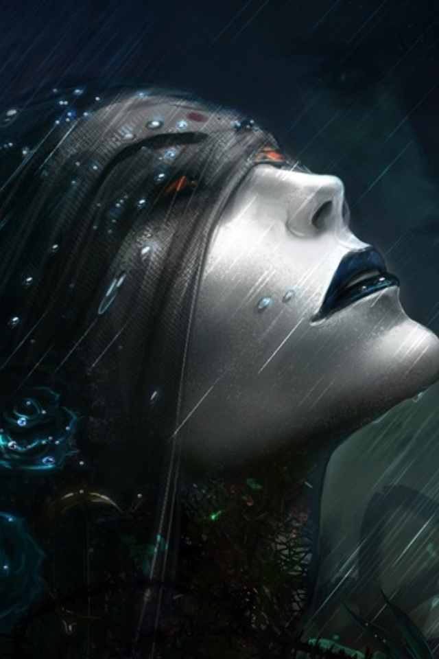 Девушка с завязанными глазами