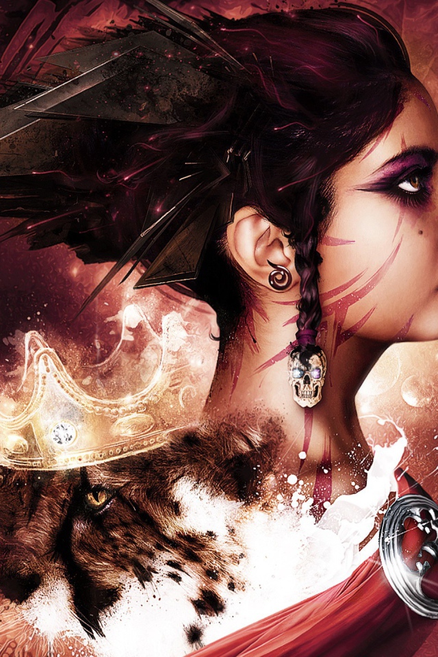 Профиль девушки