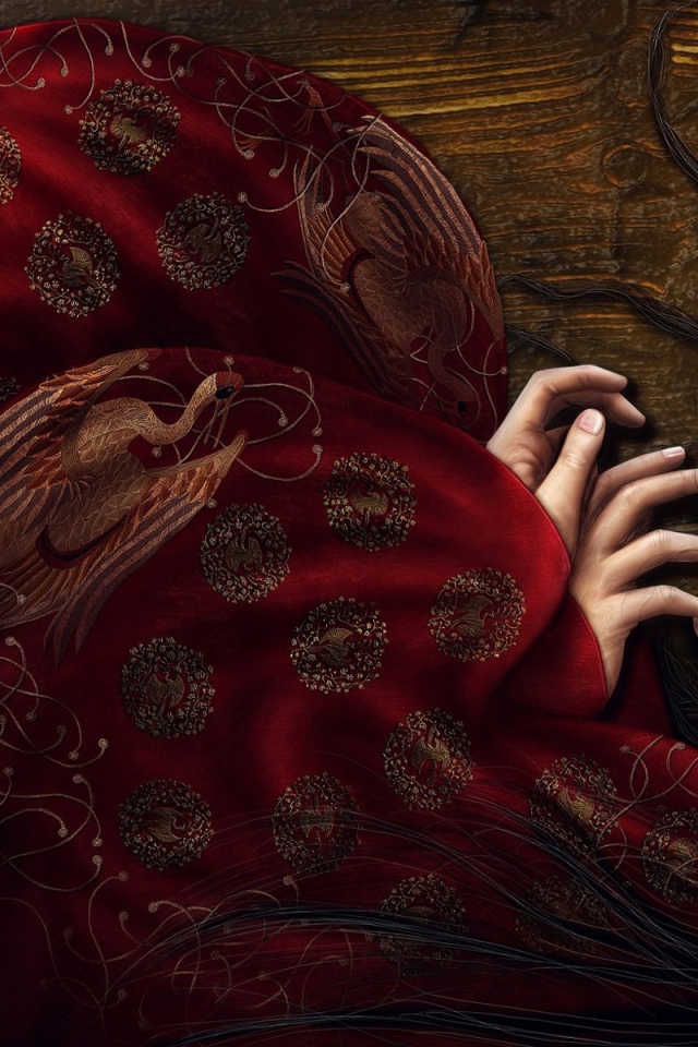 Японская девушка гейша