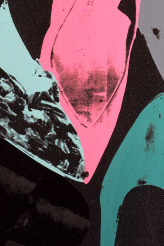 Знаменитая картина Энди Уорхола обувь