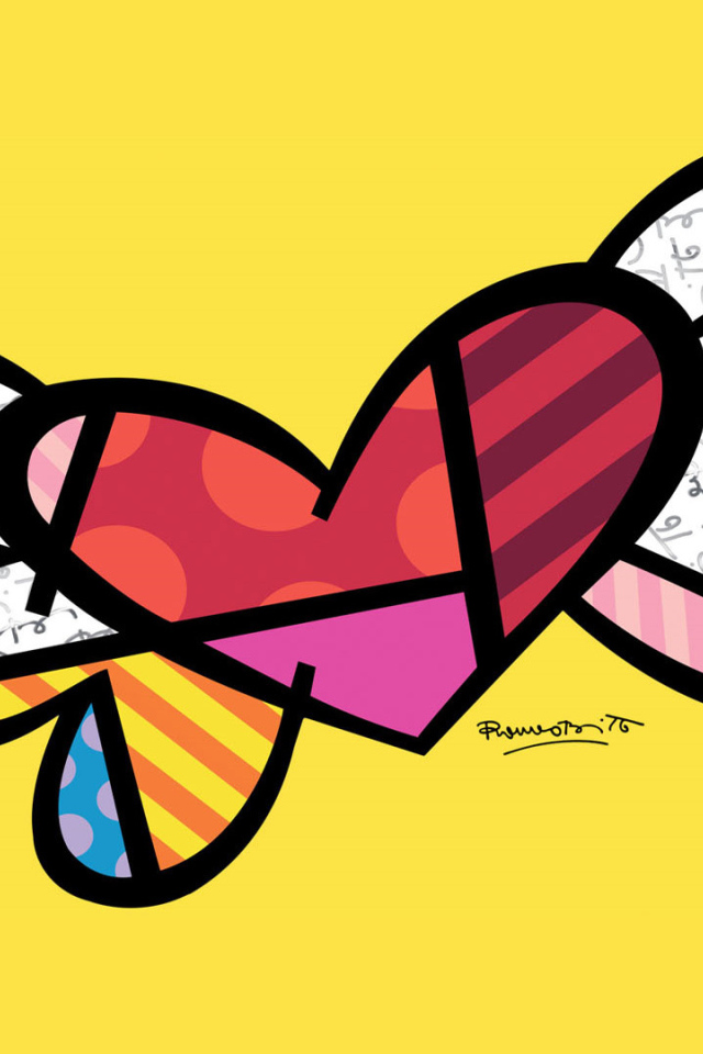 Картина Энди Уорхола Сердце