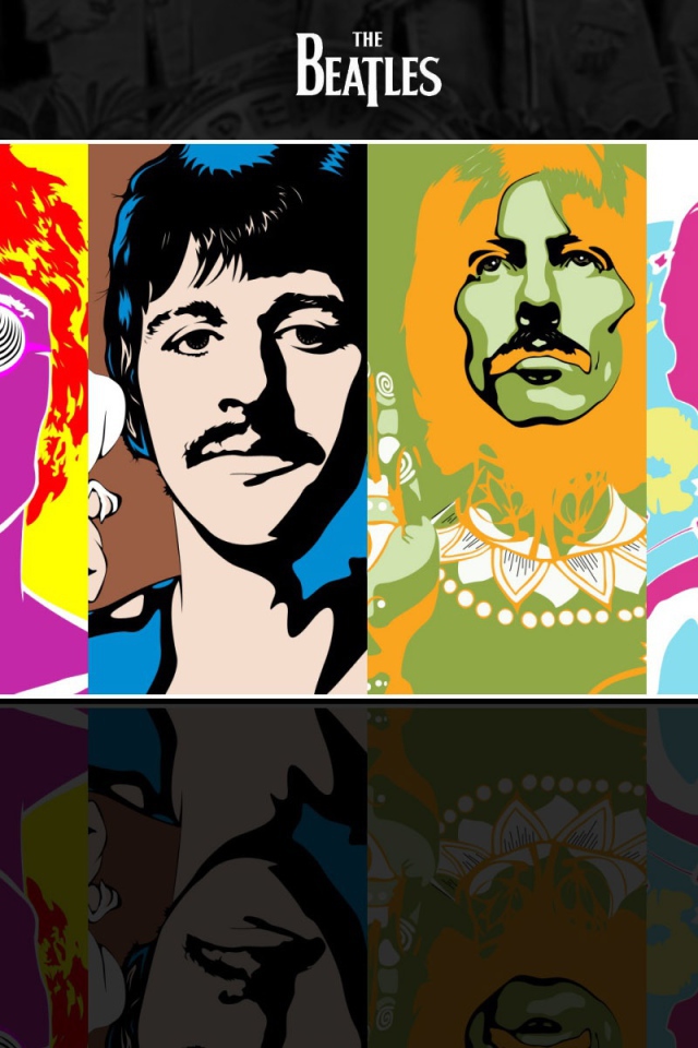 Картина Энди Уорхола The Beatles