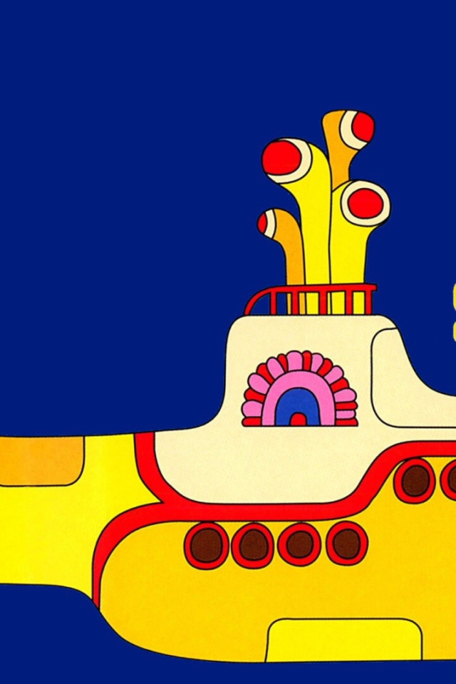 Картина Энди Уорхола Желтая подводная лодка