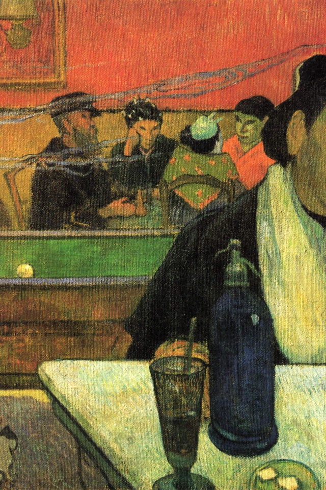 Картина Сезанна - Пьяный бар