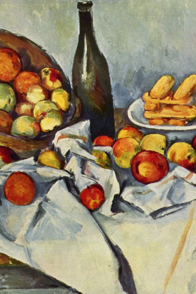 Картина Сезанна - Еда