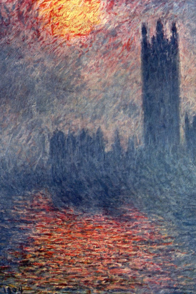 Картина Клода Моне - Замок