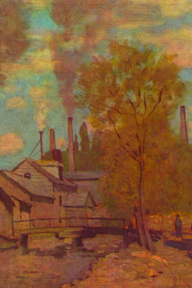 Картина Клода Моне - улица-Сити