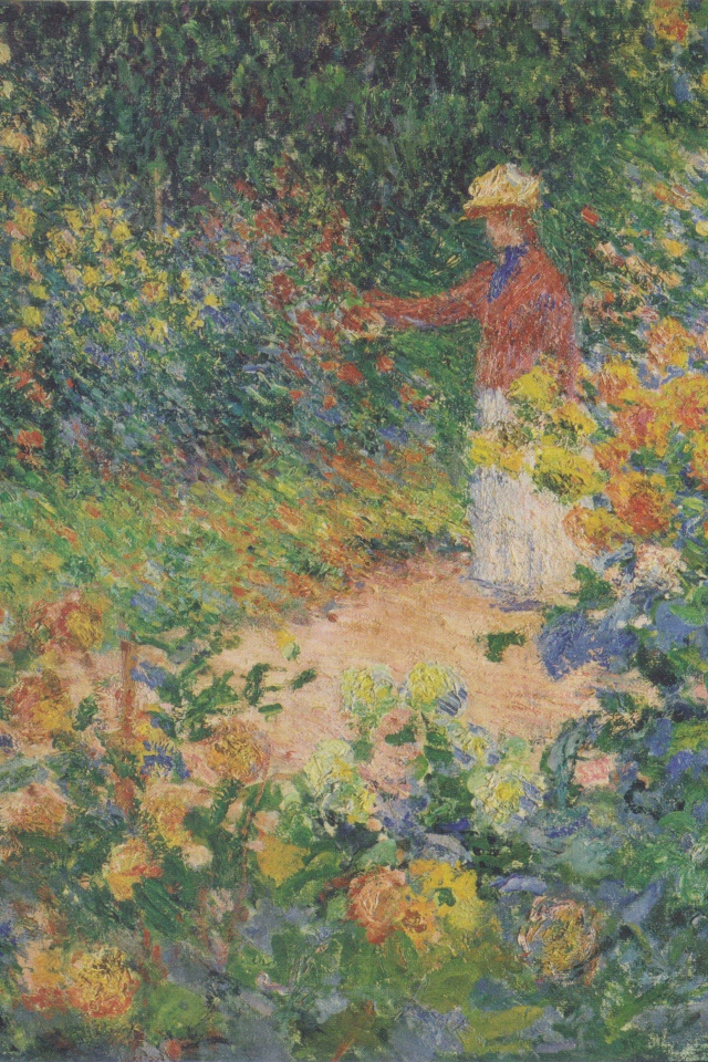 Картина Клода Моне - Им Гартен