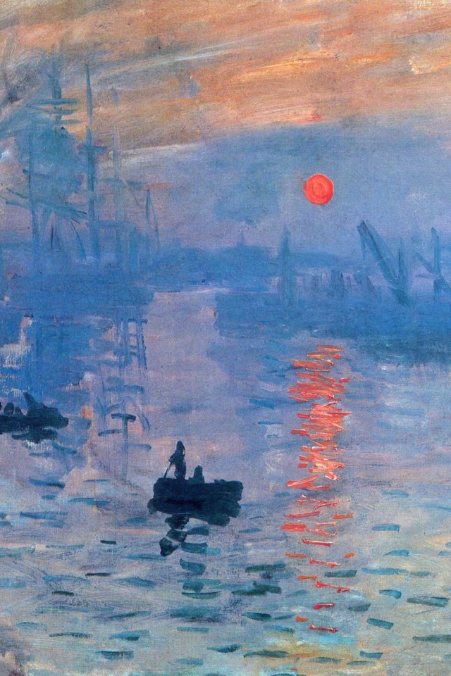 Painting Claude Monet - Sunrise