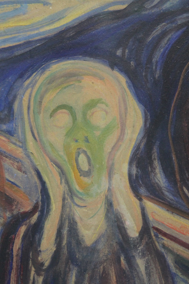 Картина Эдварда Мунка - Крик