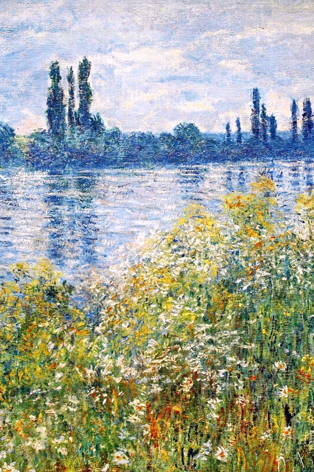 Картина Моне - Цветы