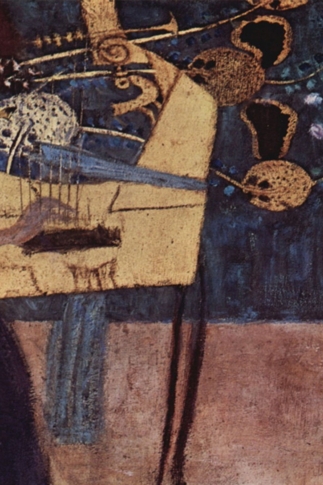 Картина Густава Климта - Музыка