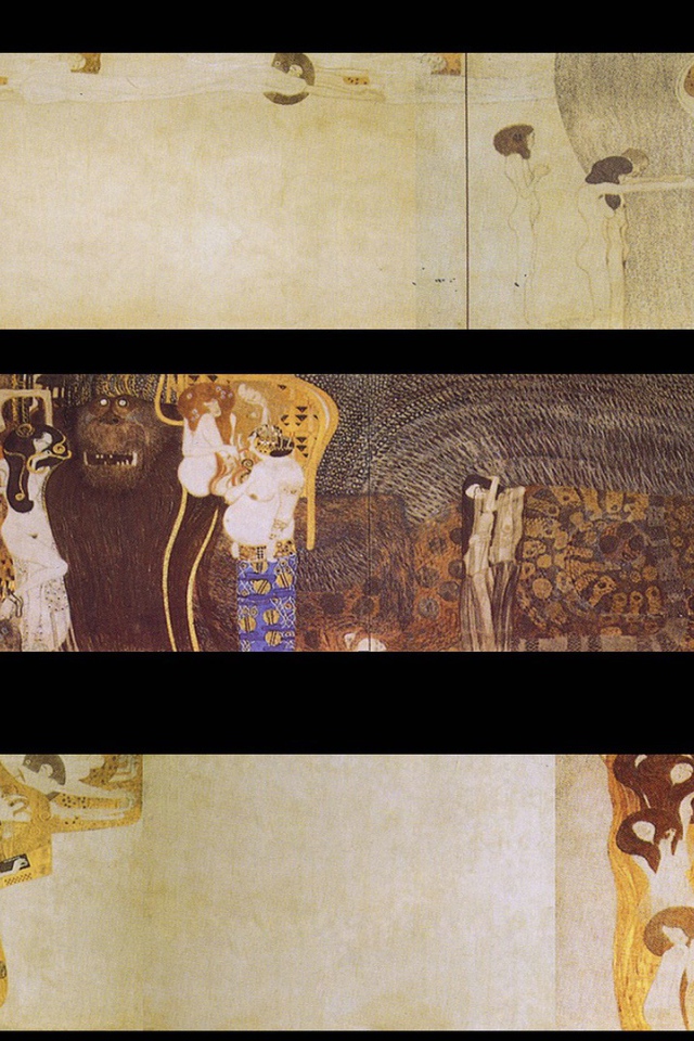 Картина Густава Климта - Три мира