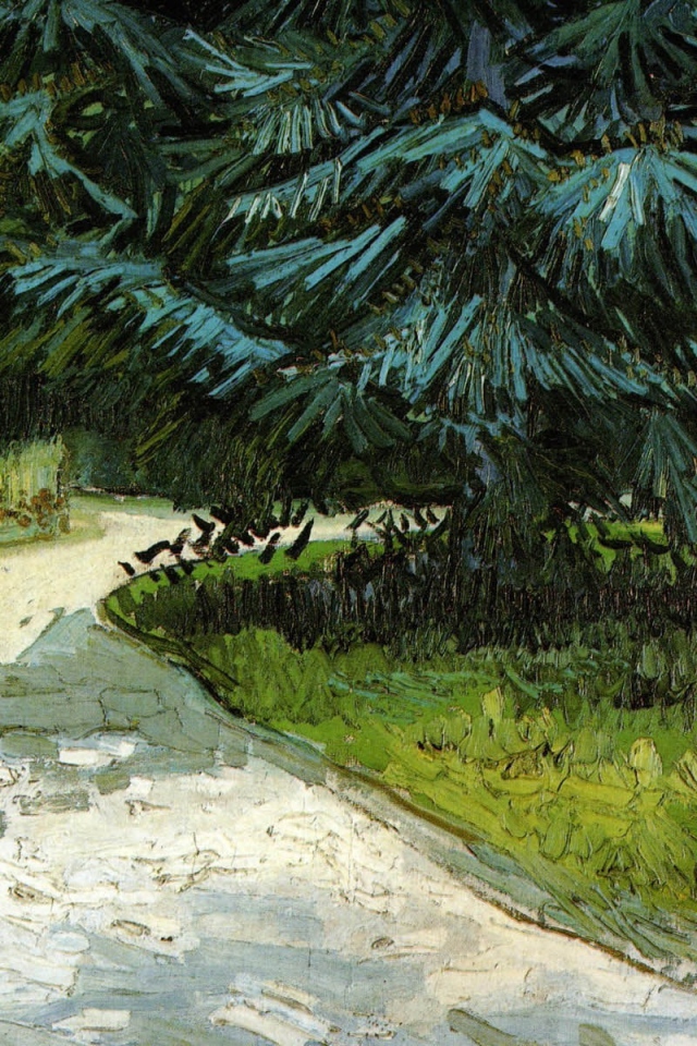 Картина Винсента Ван Гога - огромное дерево