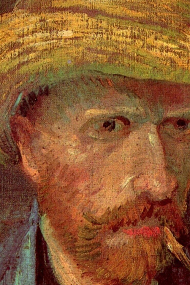 Картина Винсента Ван Гога - Человек в шляпе