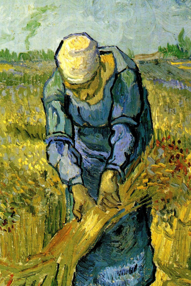 Картина Винсента Ван Гога - Крестьянка