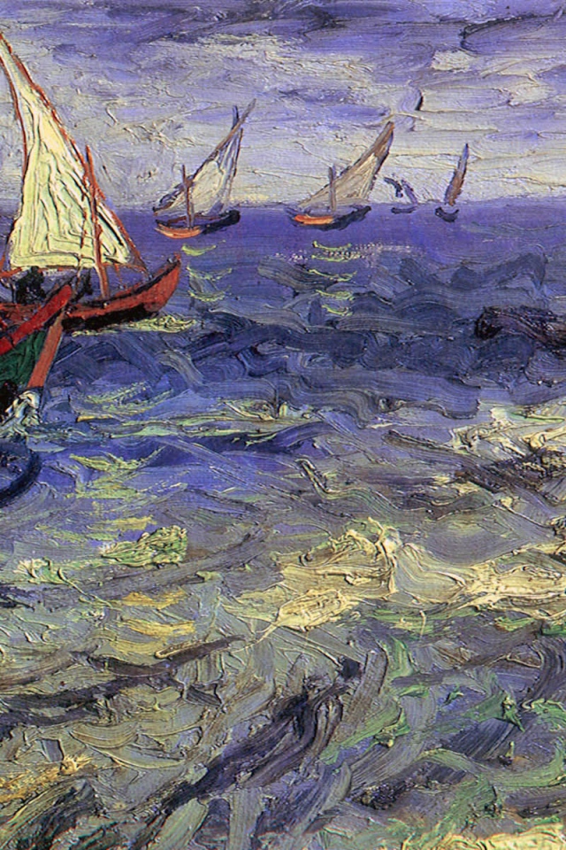 Painting of Vincent Van Gogh - Sea