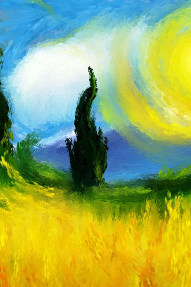 Картина Винсента Ван Гога - Жара