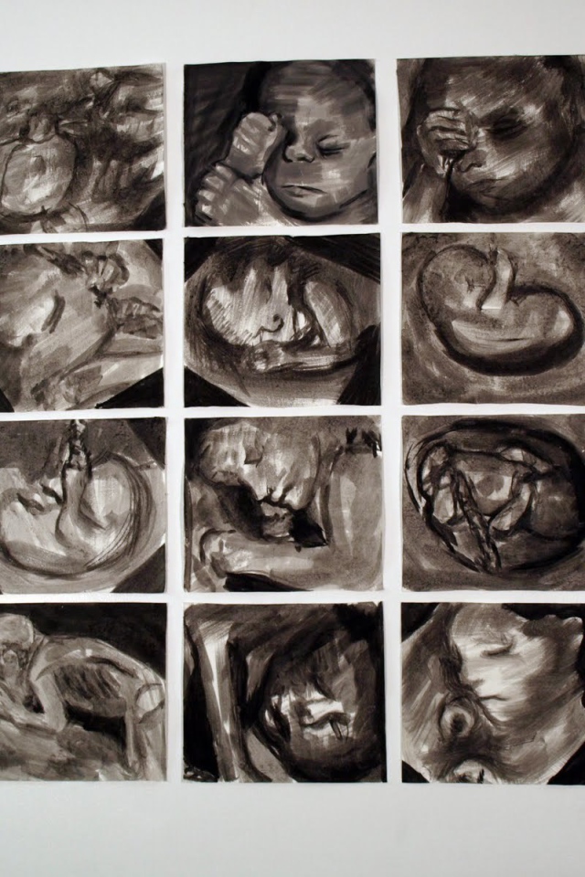 Картина Марлен Дюма - Плод