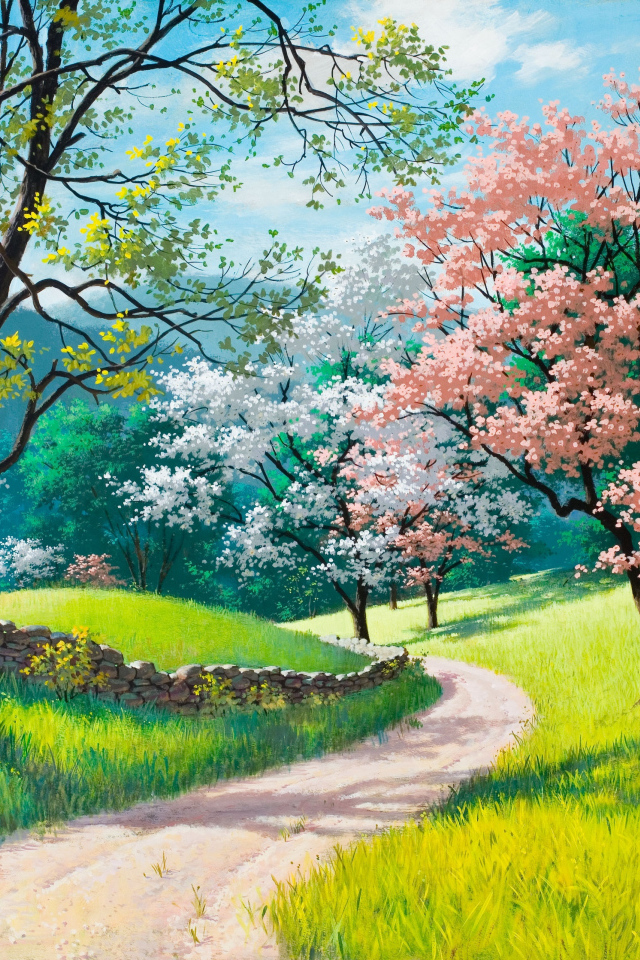 Картина Весеннее цветение