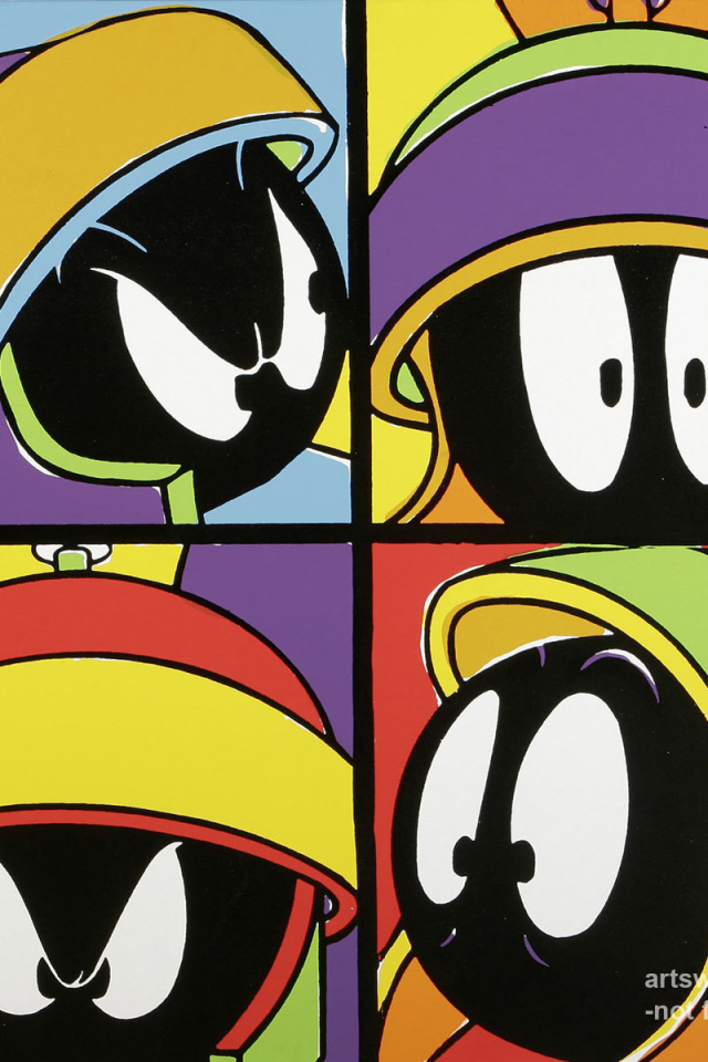 Картина Энди Уорхола мультфильмы