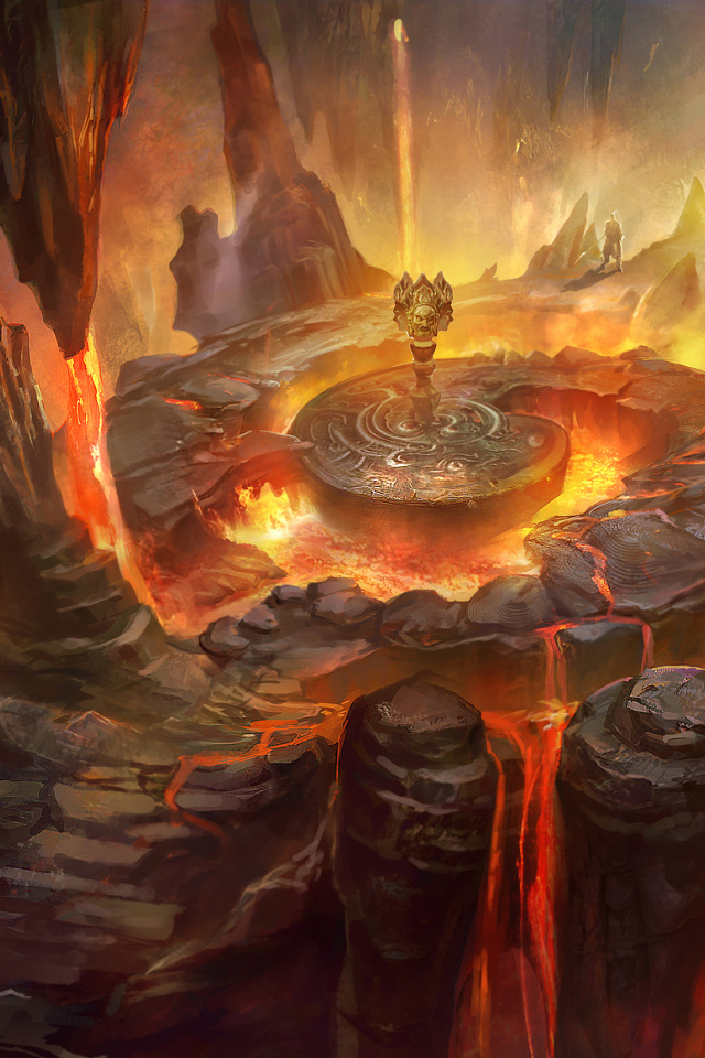 Потоки лавы